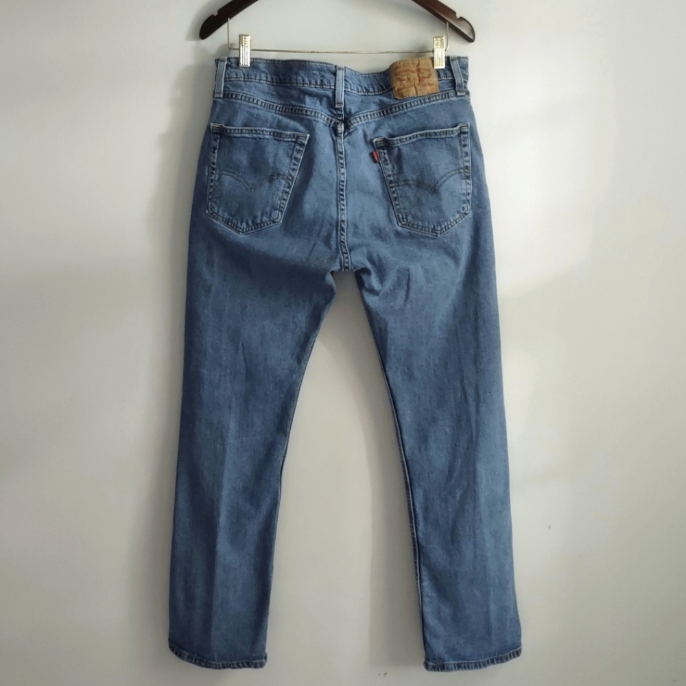 Levi's 505 Straight Leg Men's Blue Jeans